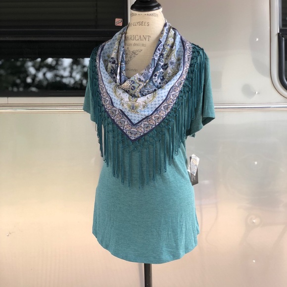 Style & Co. Tops - 2 in 1, Style&Co, Shirt and Scarf